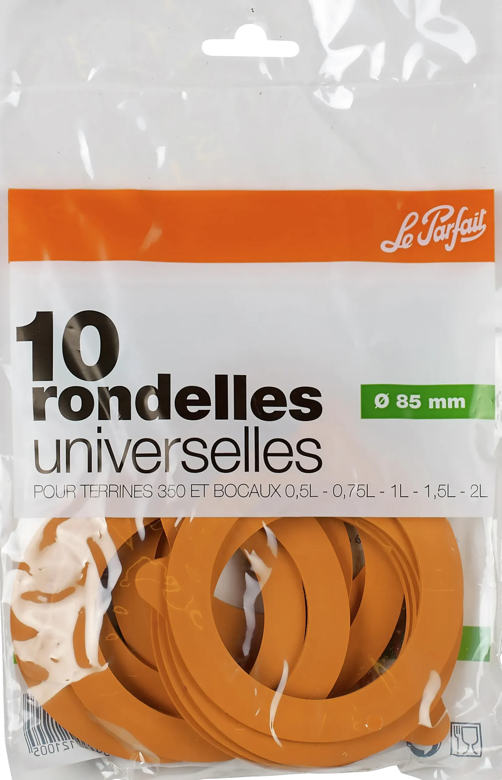 Gummiring ø85mm 10stk-Le parfait Clearance