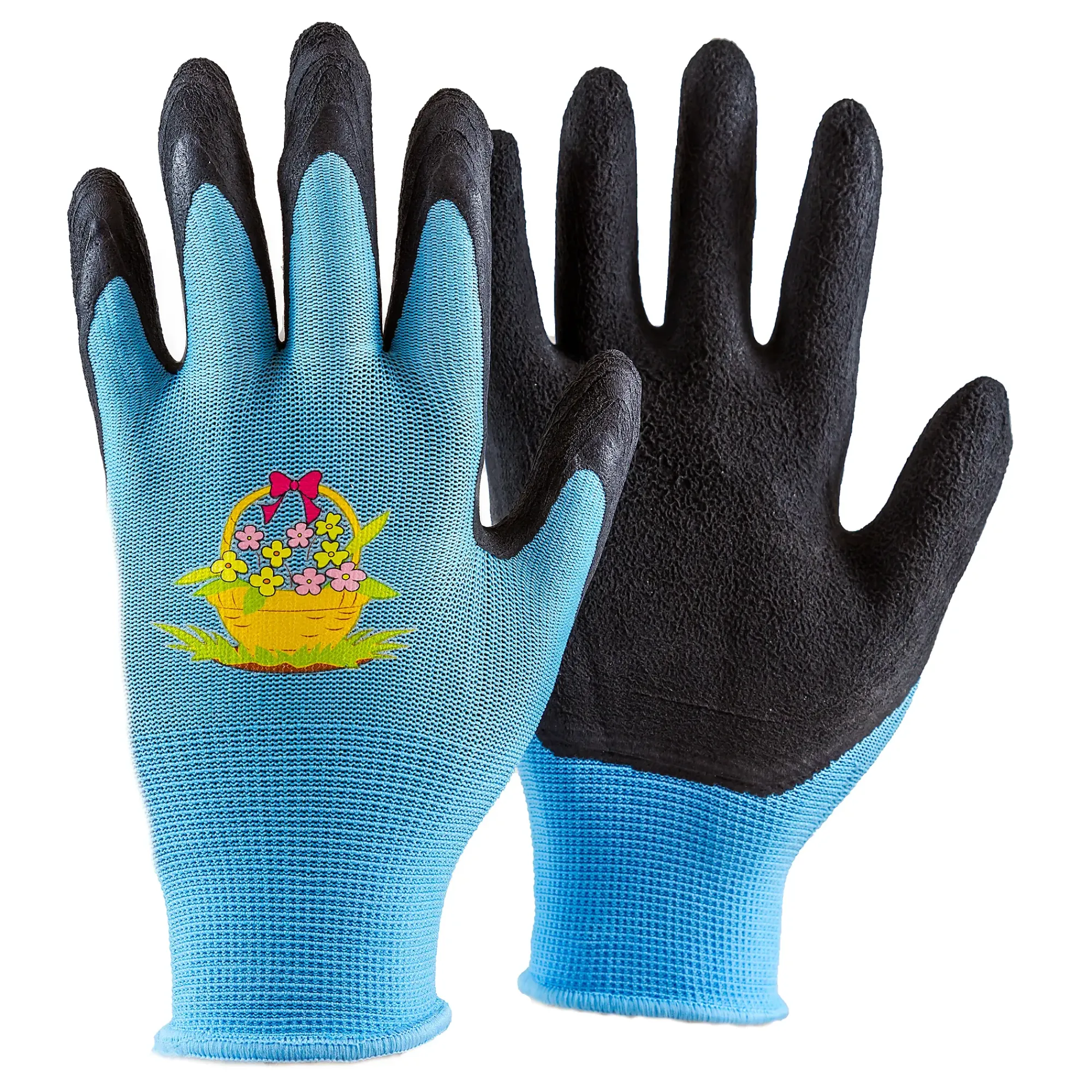 Hagehanske barn med latexbelegg i håndfalten Str. 6-Batex Sale