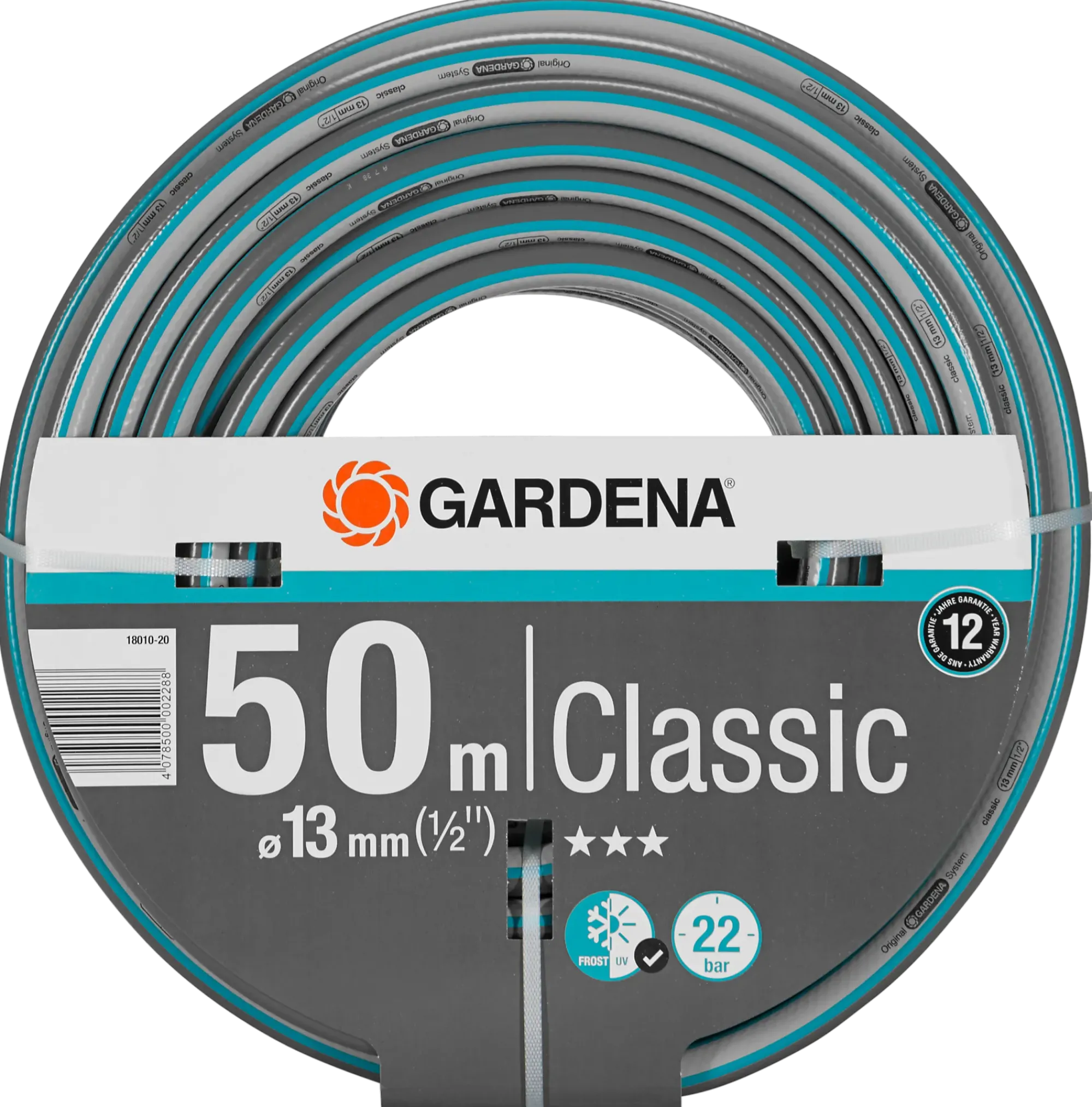 Hageslange Classic 1/2" 50m-Gardena Hot