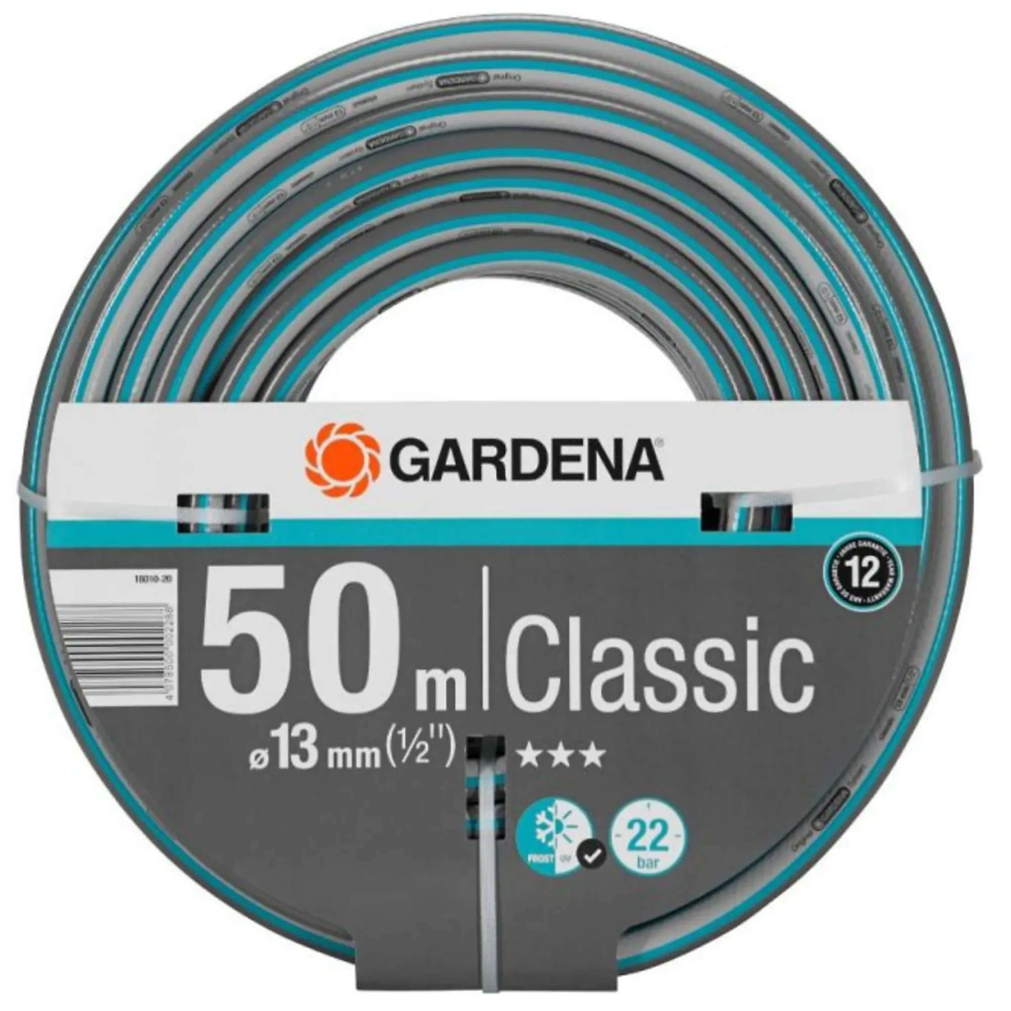 Hageslange Classic 1/2" 50m-Gardena Hot