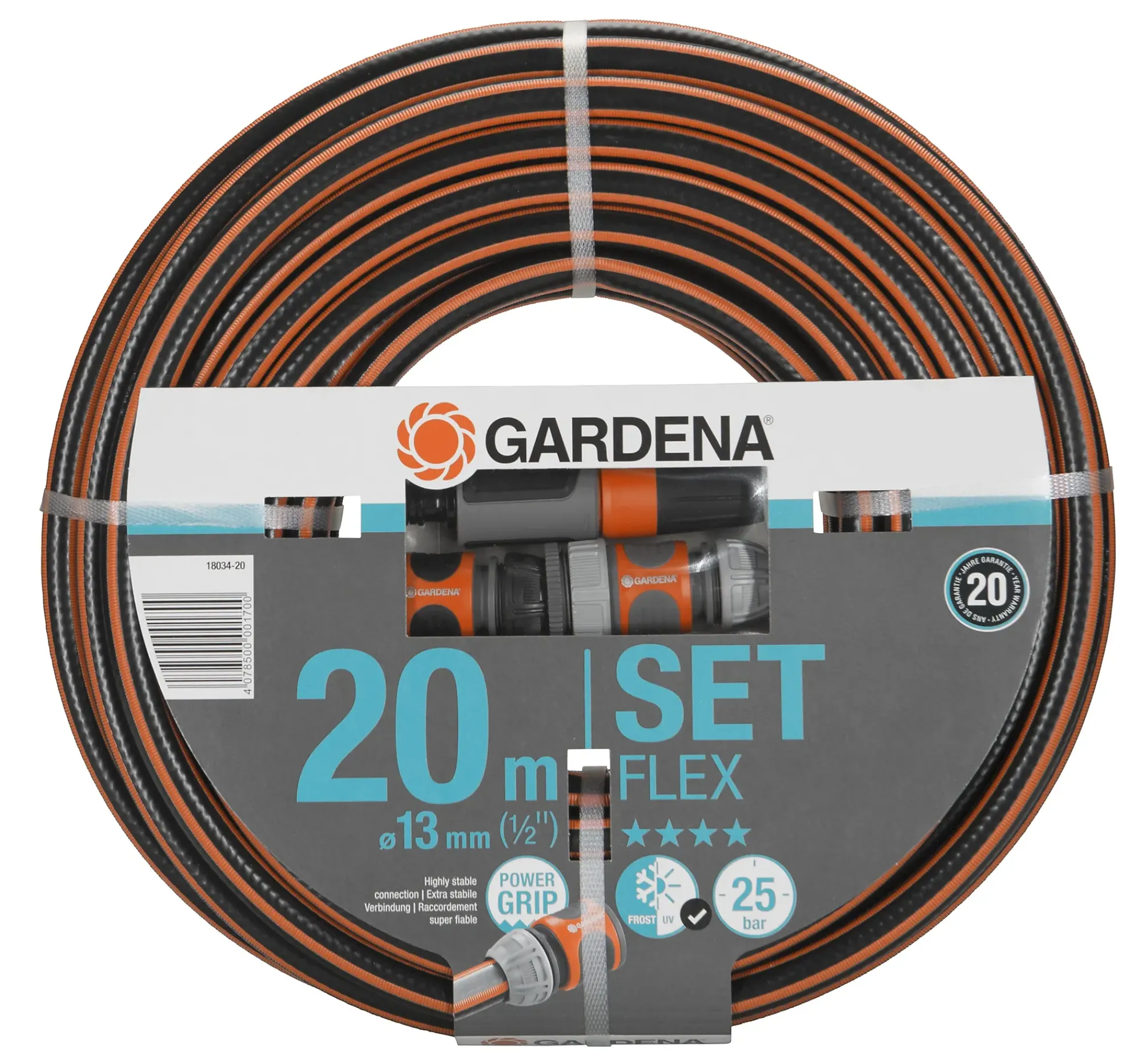Hageslange med startsett Comfort Flex 1/2" 20m-Gardena New