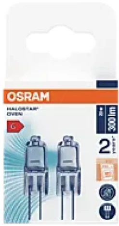 Halogen Pin G4 Oven 20w 300lm klar Dimbar Varmhvit 2stk-Osram Hot