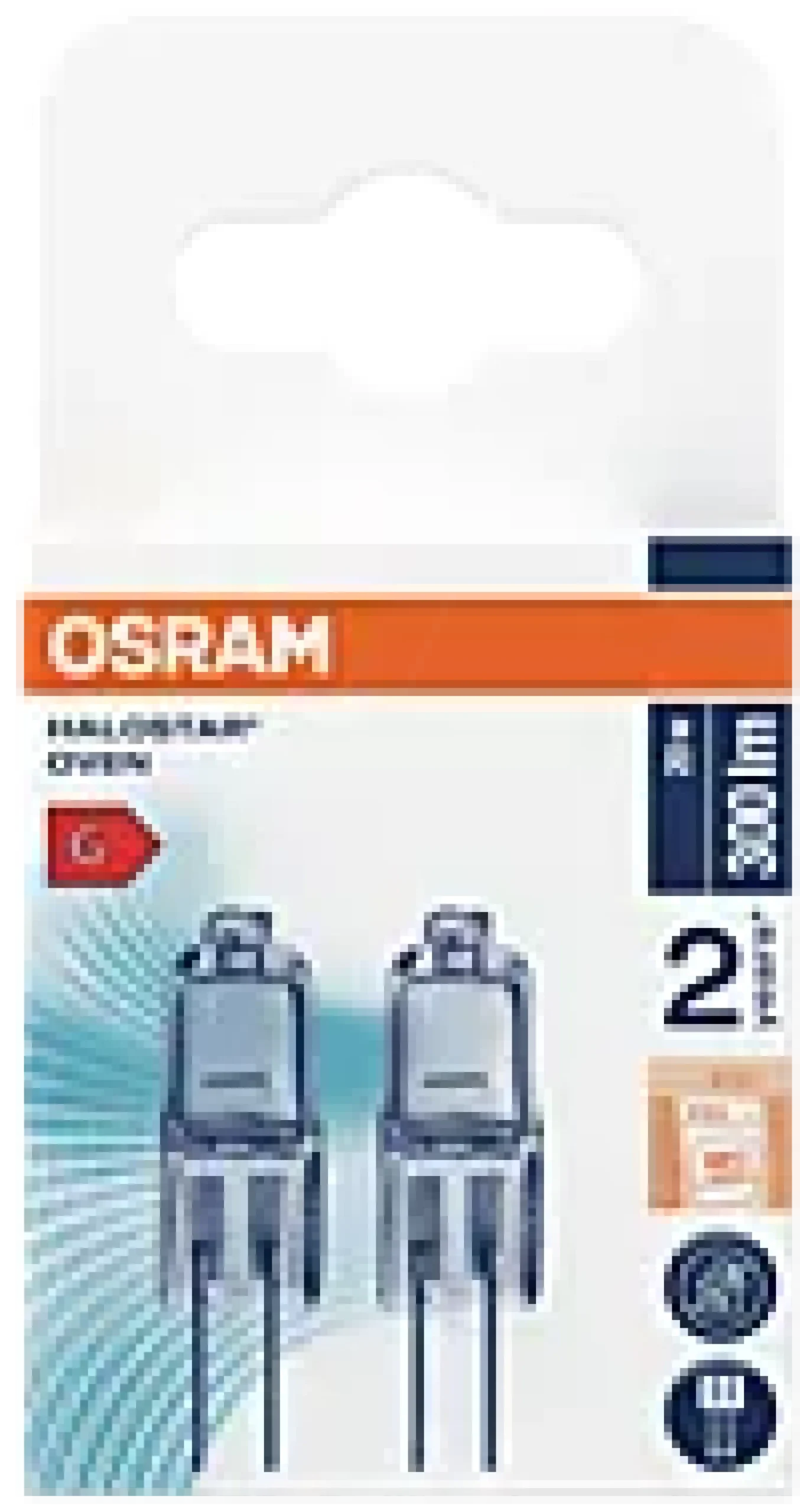 Halogen Pin G4 Oven 20w 300lm klar Dimbar Varmhvit 2stk-Osram Hot