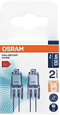Halogen Pin G4 Oven 10w 130lm klar Dimbar Varmhvit 2stk-Osram Online