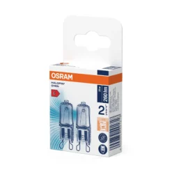 Halogen Pin G9 Oven 25w 260lm klar Dimbar Varmhvit 2stk-Osram Sale