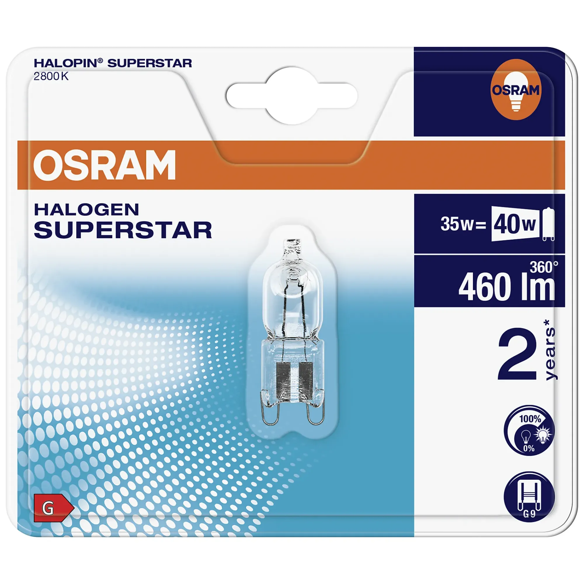 Halopin saver 35W G9-Osram Hot