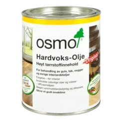 Hardvoksolje 3040 hvit 0,75l-Osmo Discount