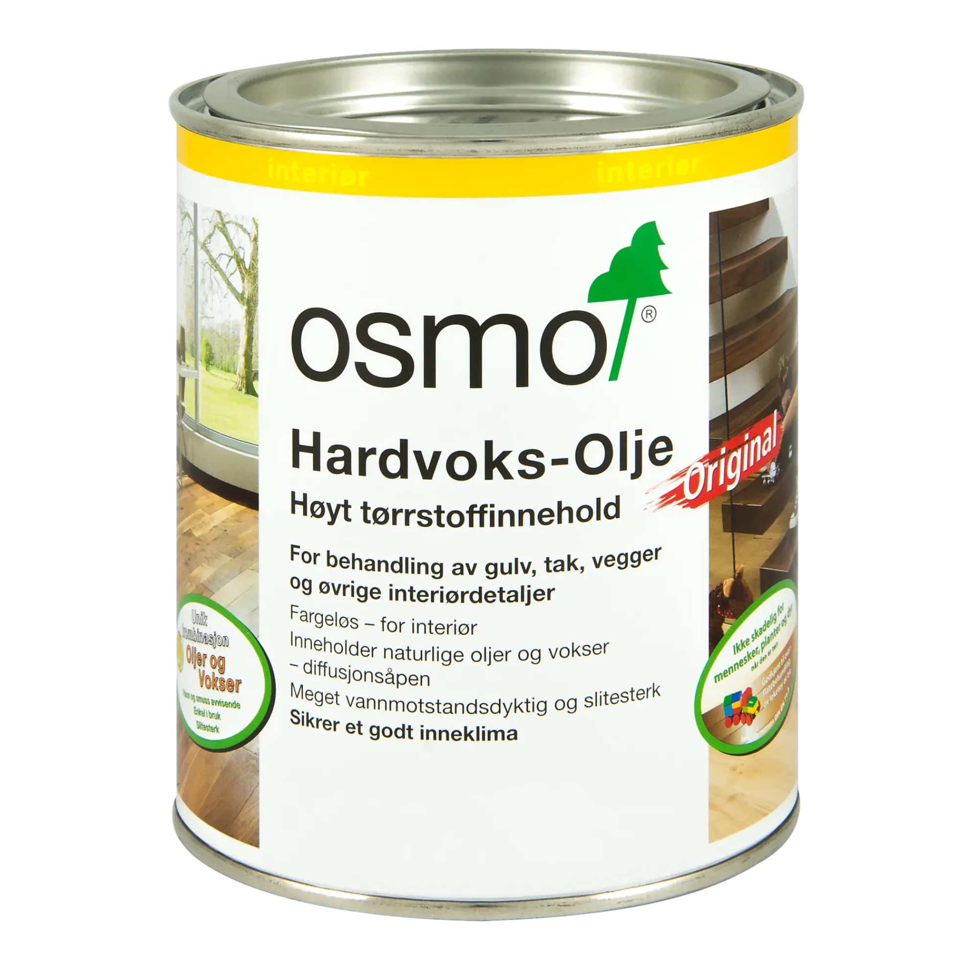 Hardvoksolje 0,75l 3011 glanset-Osmo Online