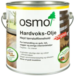 Hardvoksolje 0,375l 3032 silkematt-Osmo New