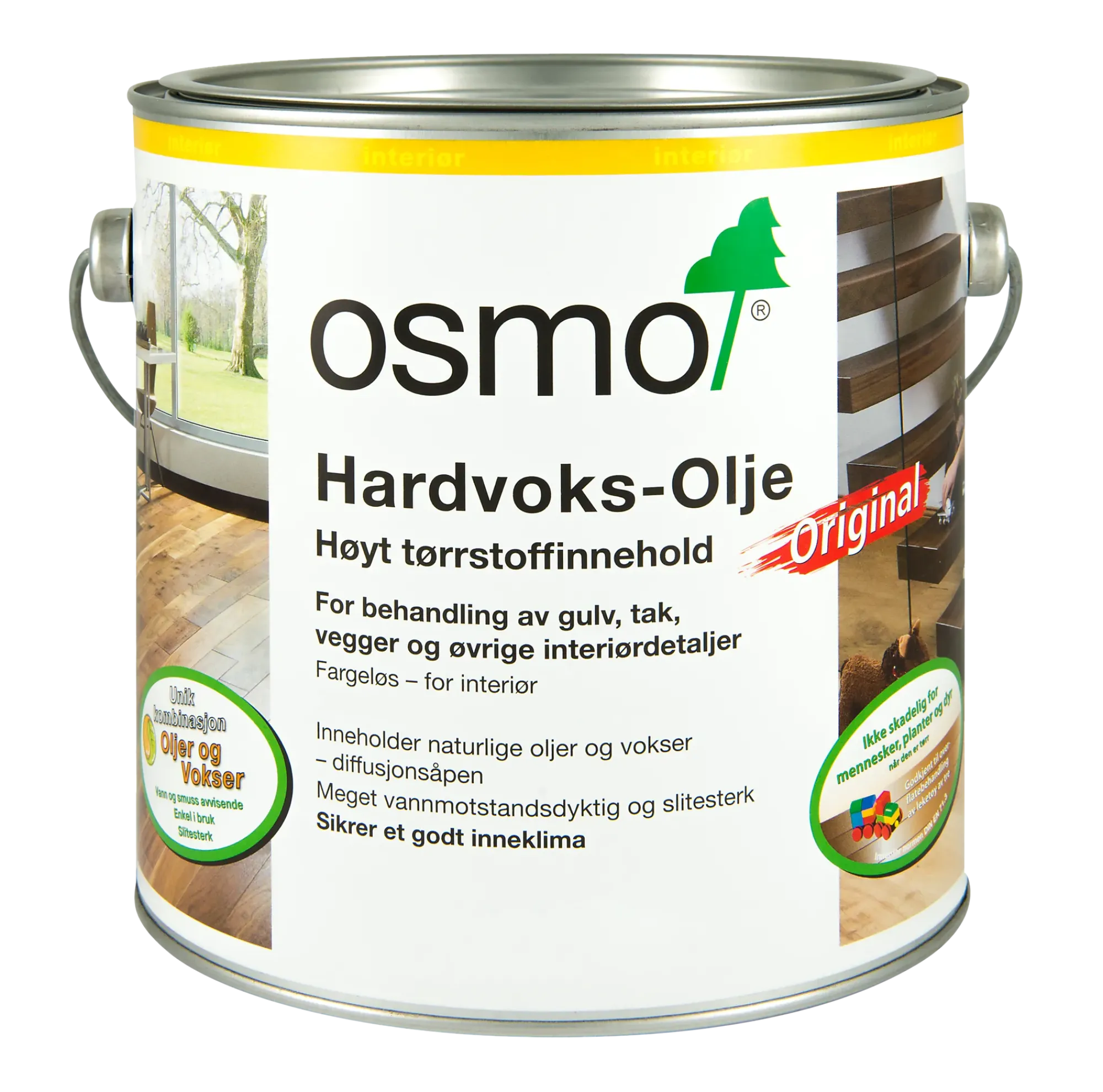 Hardvoksolje 3062 matt 2,5l-Osmo Clearance