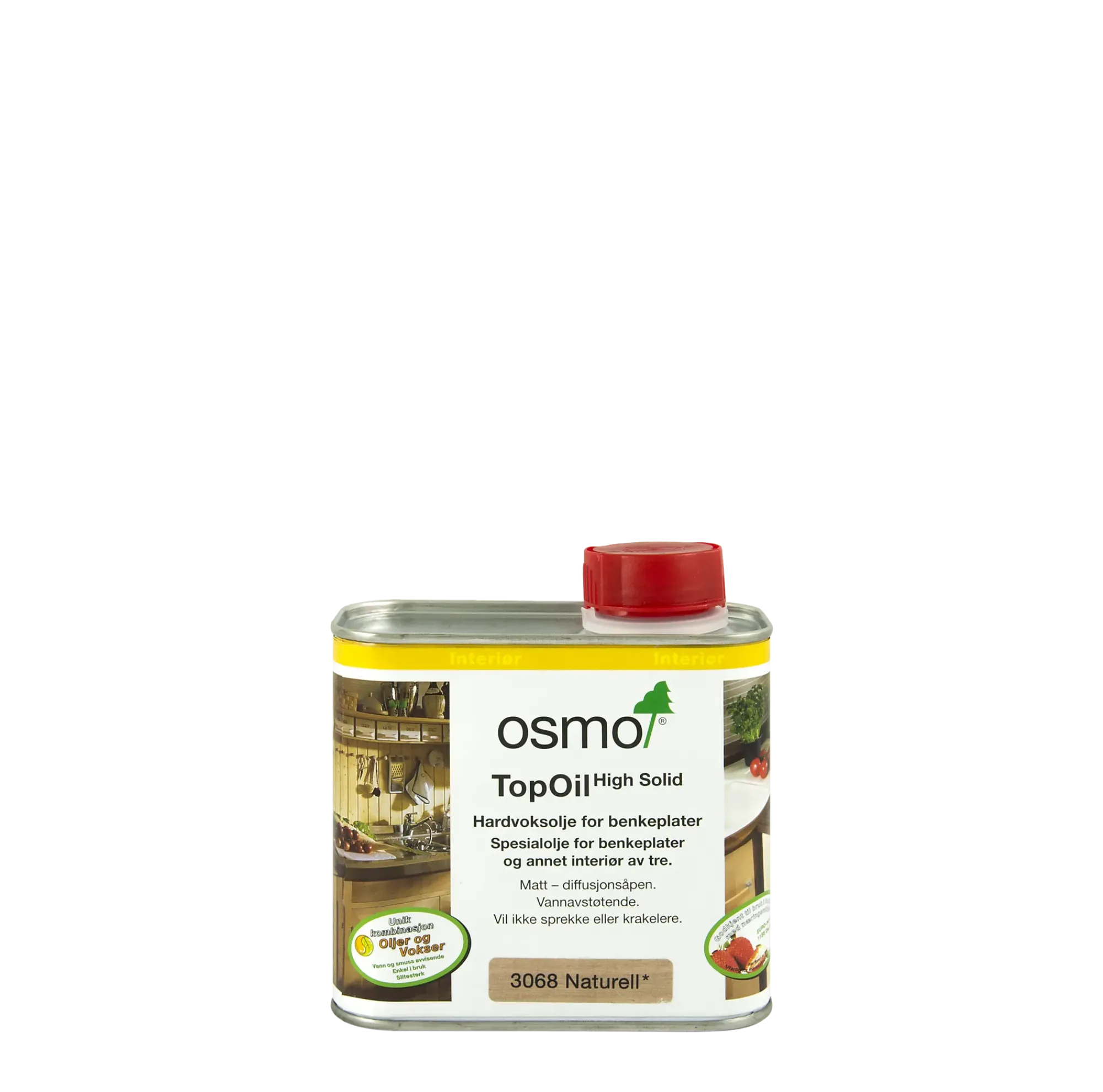Hardvoksolje 3068 naturell 0,5l-Osmo Sale