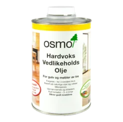 Hardvoks vedlikeholdsolje 3079 1l matt-Osmo Best
