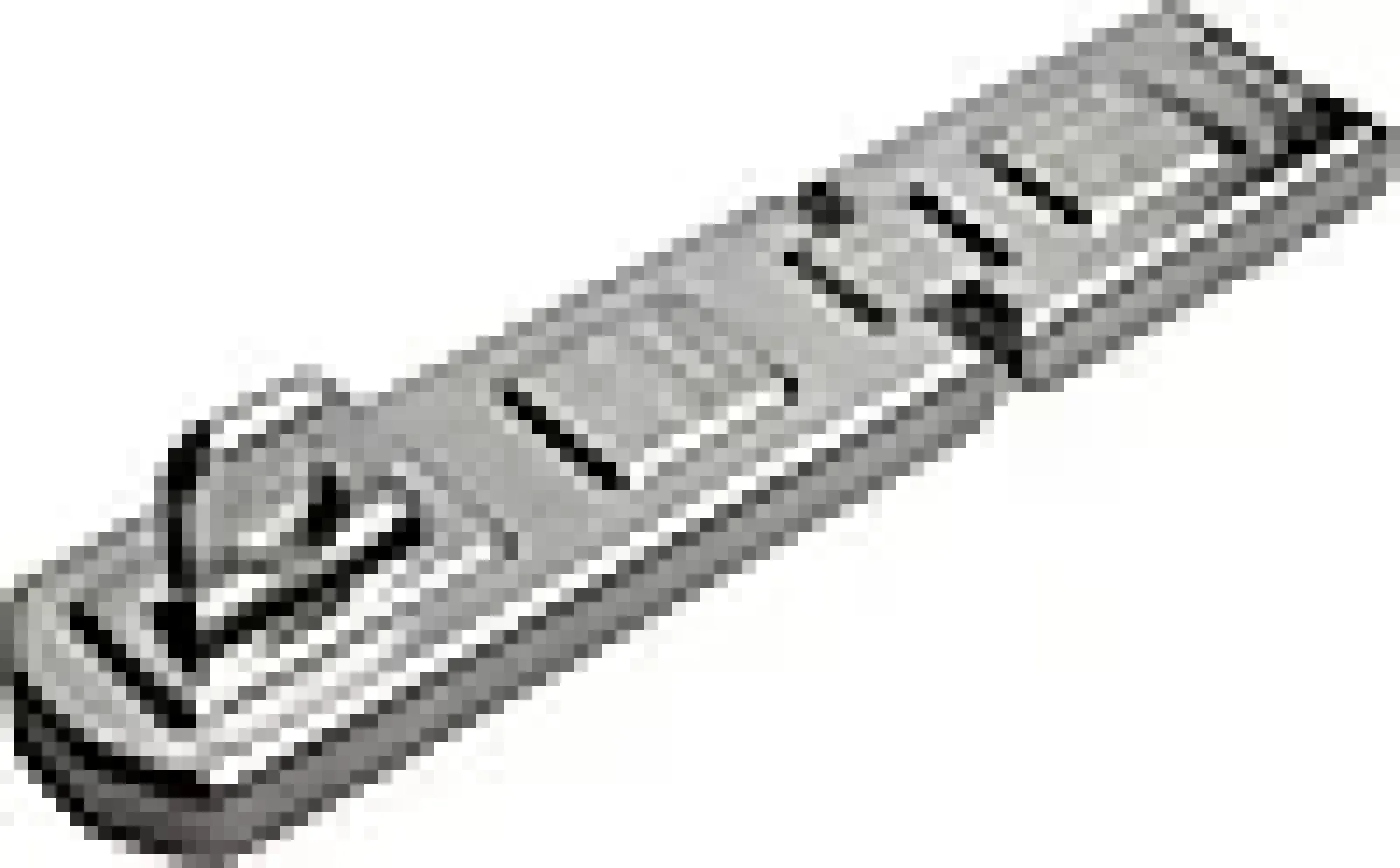 Haspe 100/100DG -160mm-Abus Outlet