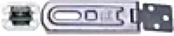 Haspe 100/80 - 80mm-Abus Outlet