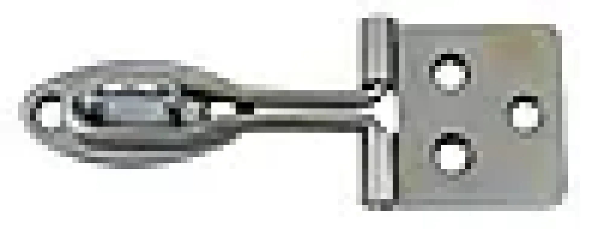 HASP TRÅD 5302 GZ 110MM-Pn Beslag New