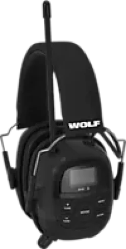 Headset Pro med bluetooth,DAB+, FM, Skjerm og mikrofon-Wolf Sale