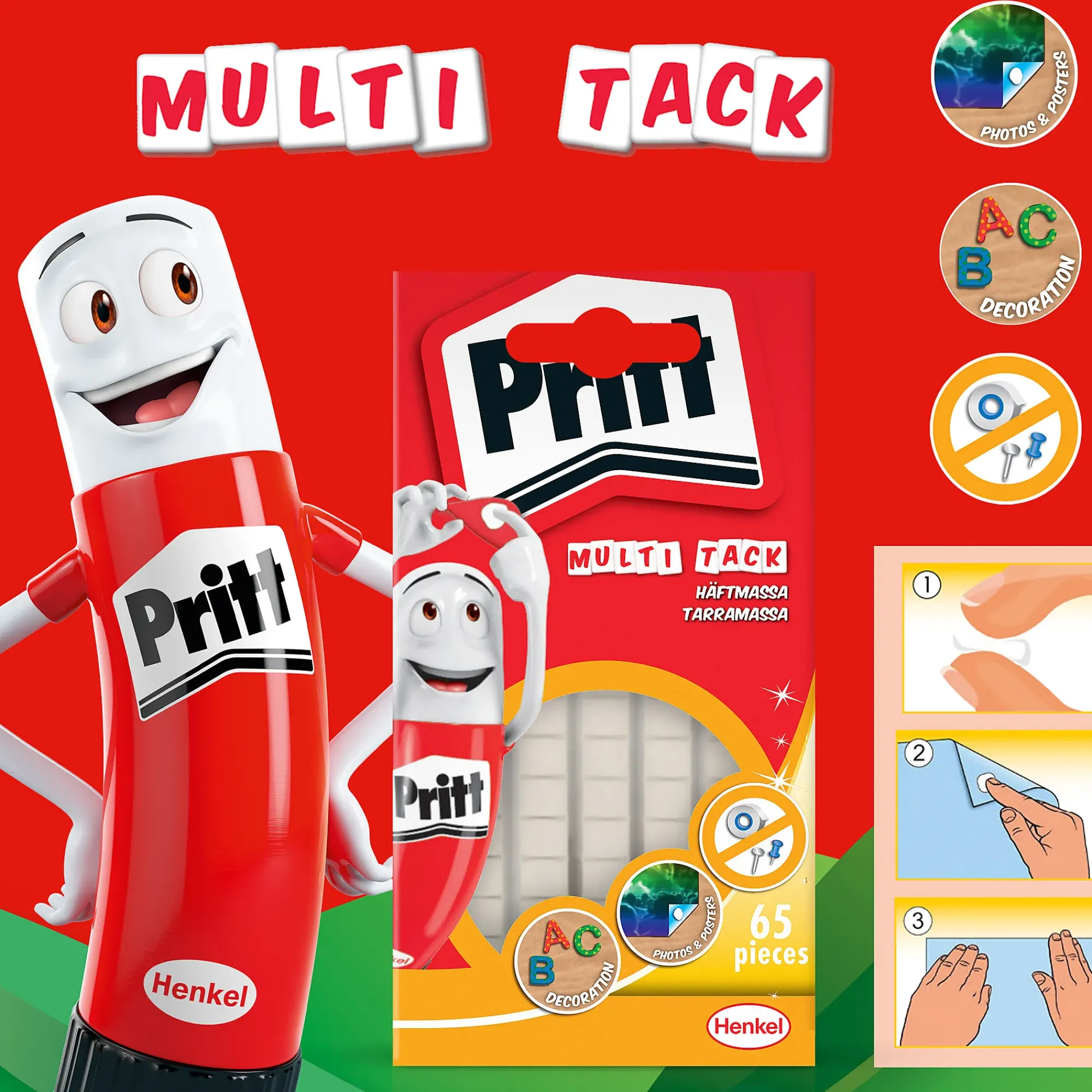 Heftmasse Multi Tack 65stk-Pattex Clearance