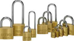 Hengelås 65/50 HB80 messing-Abus