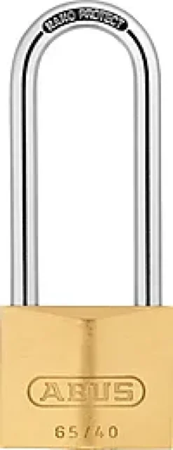 Hengelås 65/40 HB63 messing-Abus New