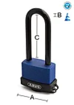 Hengelås 70IB/45 HB 63 aqua safe FG godkjent klasse 1-Abus Online