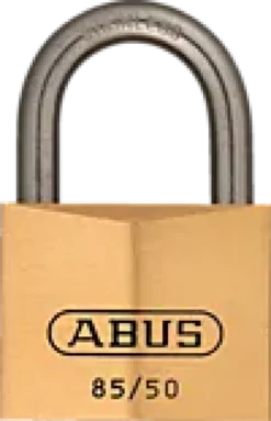 Hengelås 85IB/50 messing FG godkjent klasse 1-Abus New