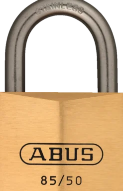 Hengelås 85IB/50 messing FG godkjent klasse 1-Abus New