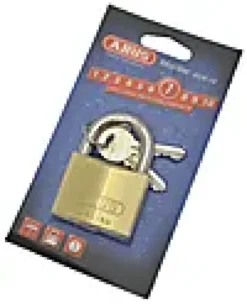 Hengelås 85IB/50 messing FG godkjent klasse 1-Abus New