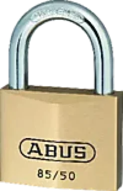 Hengelås 85IB/50 messing FG godkjent klasse 1-Abus New