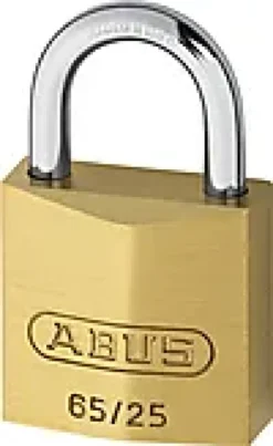 Hengelås 65/25 i messing-Abus Online