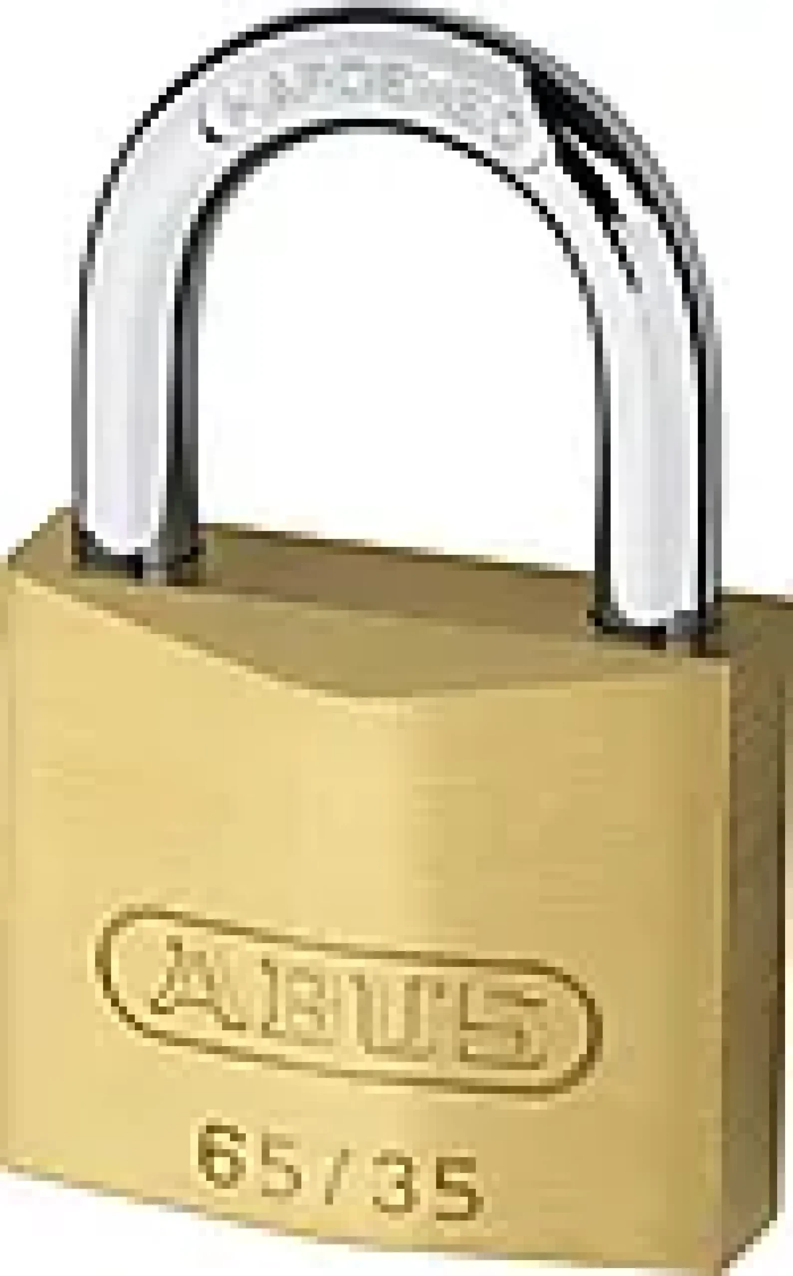 Hengelås 65/35 messing-Abus Discount