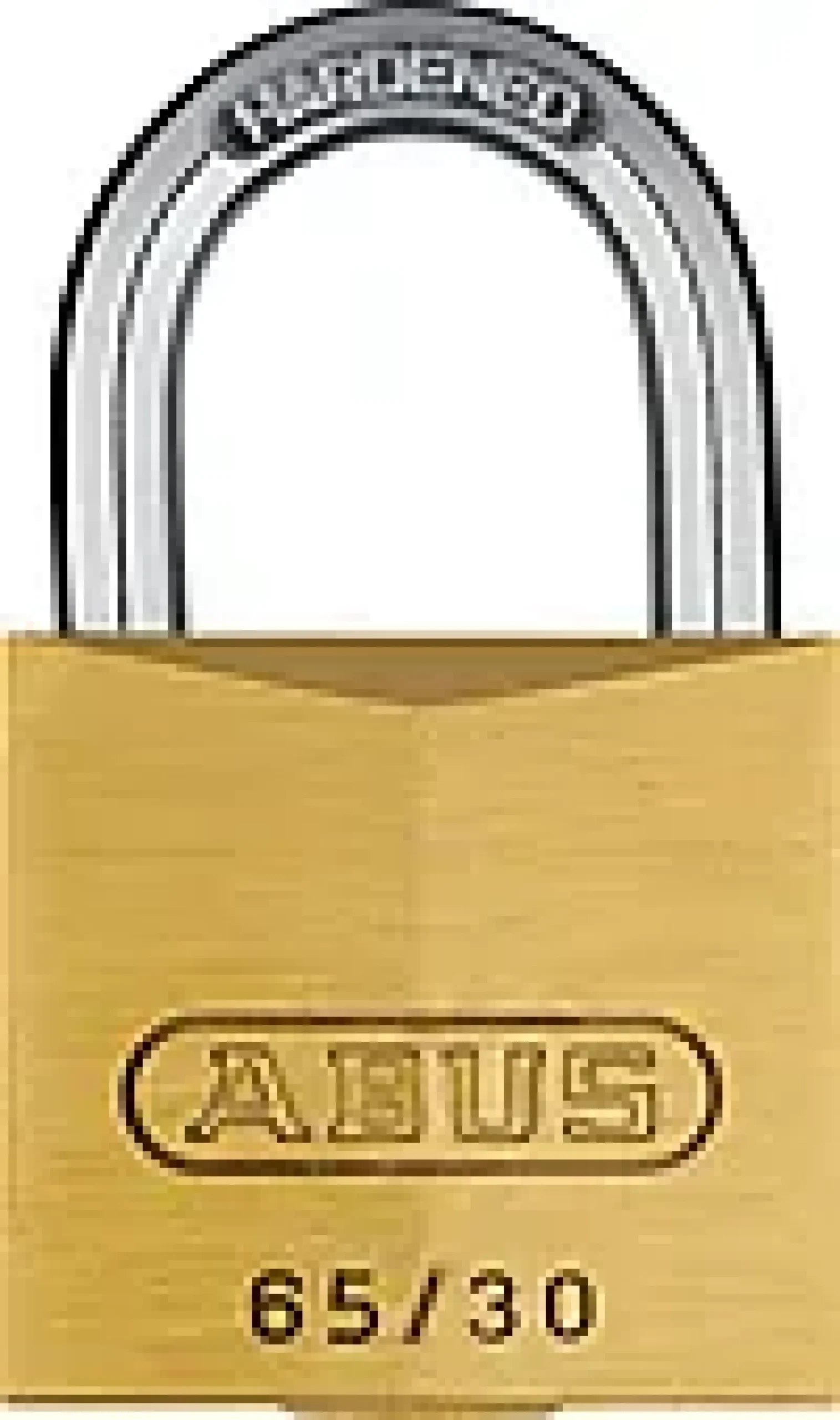 Hengelås 65/30 messing-Abus Online