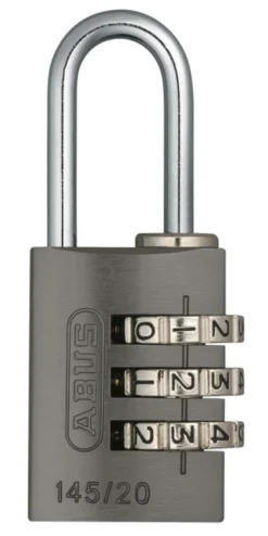 Hengelås 145/20 TITAN med 3-sifret kode-Abus New