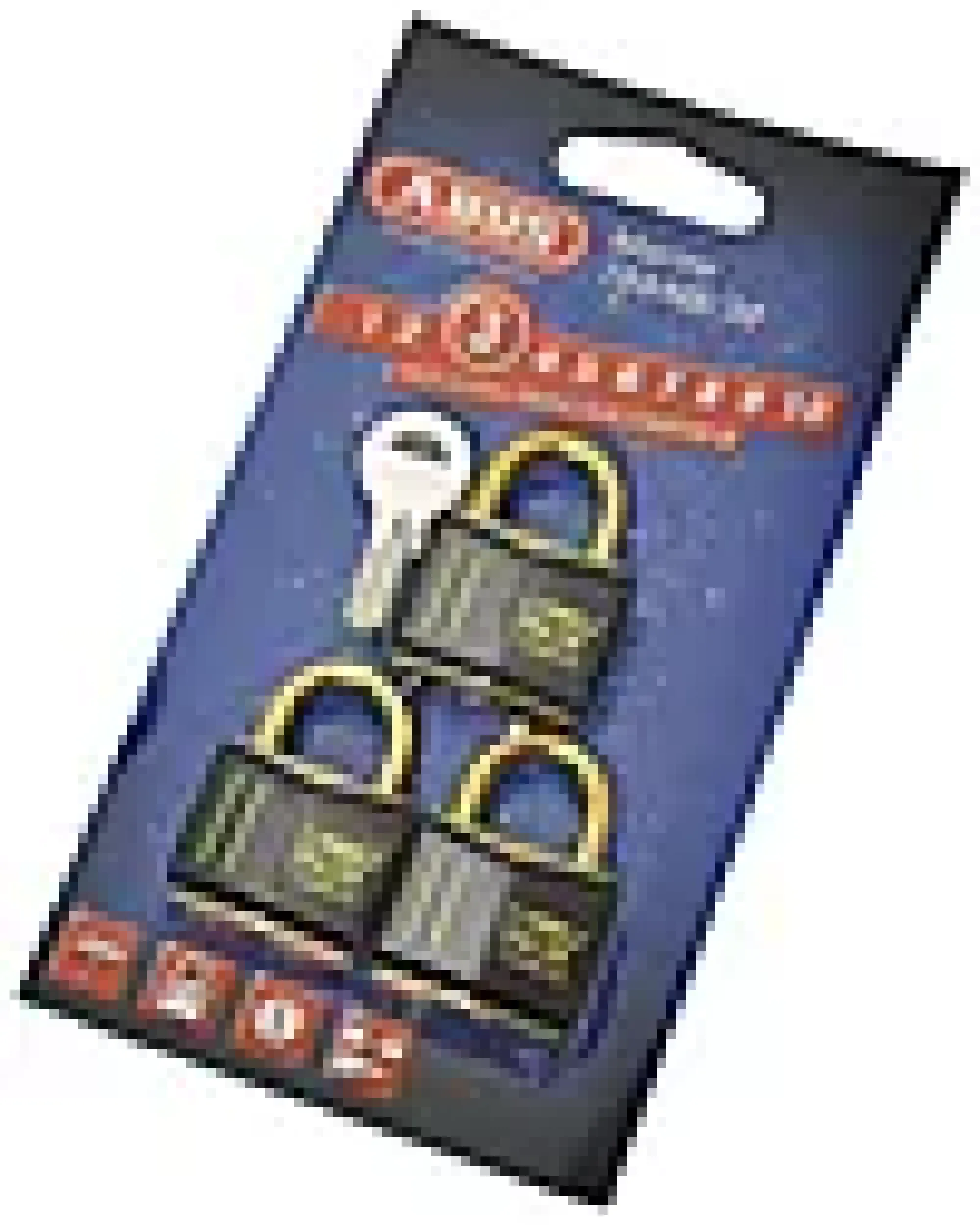Hengelås T84MB/30 sort nautic i messing triple-Abus Outlet