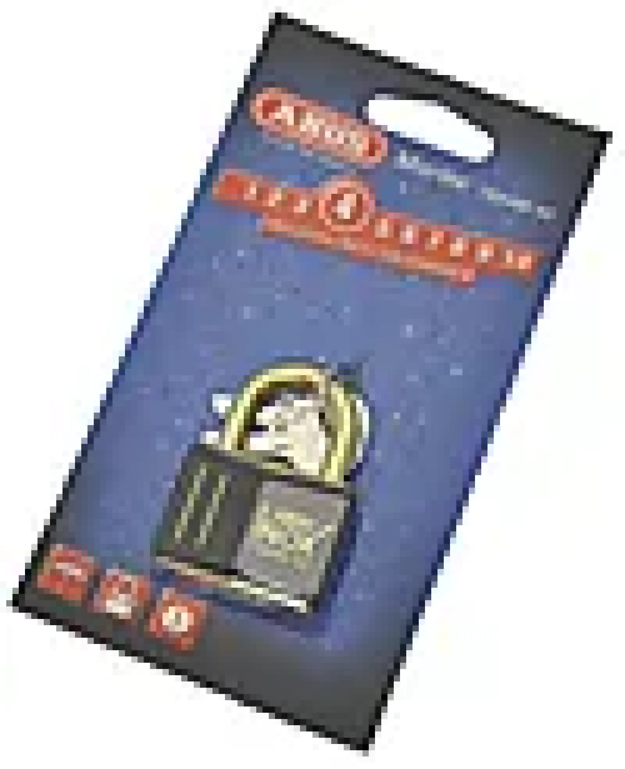 Hengelås T84MB/40 sort nautic i messing-Abus Hot