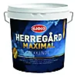 Herregård Maximal utendørsmaling hvit base 3l-Gjøco New