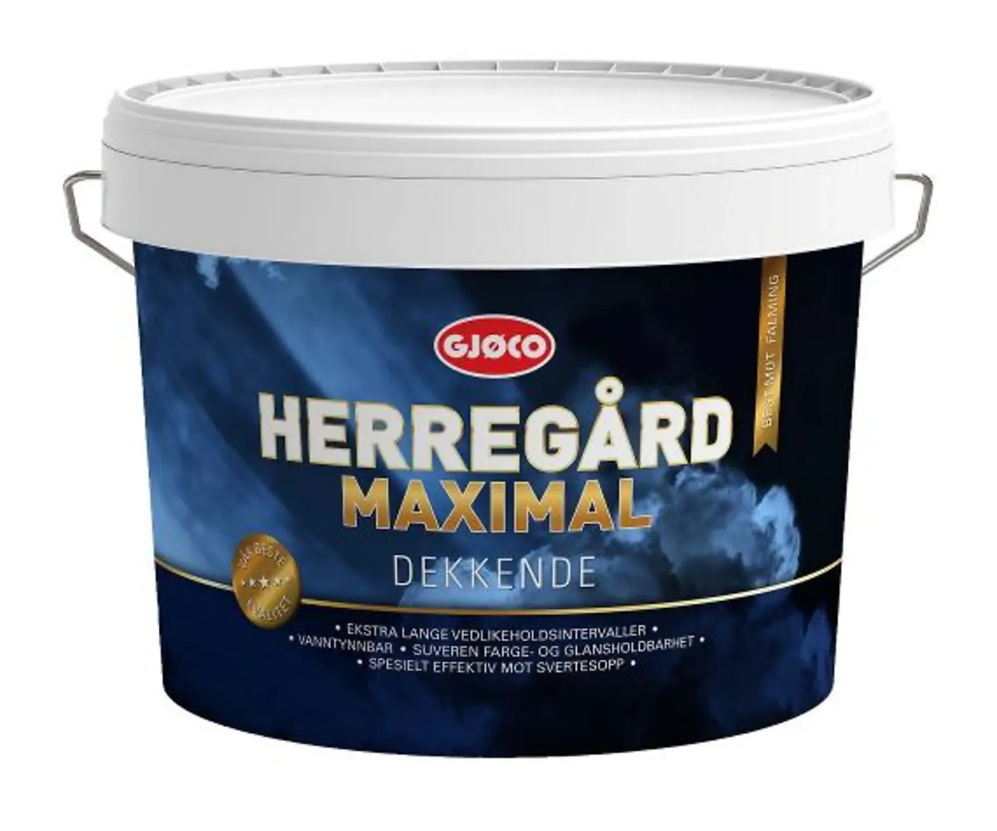 Herregård Maximal utendørsmaling oker base 9l-Gjøco Outlet