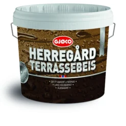 Herregård Terrassebeis oljebasert base gul 2,7l-Gjøco Best