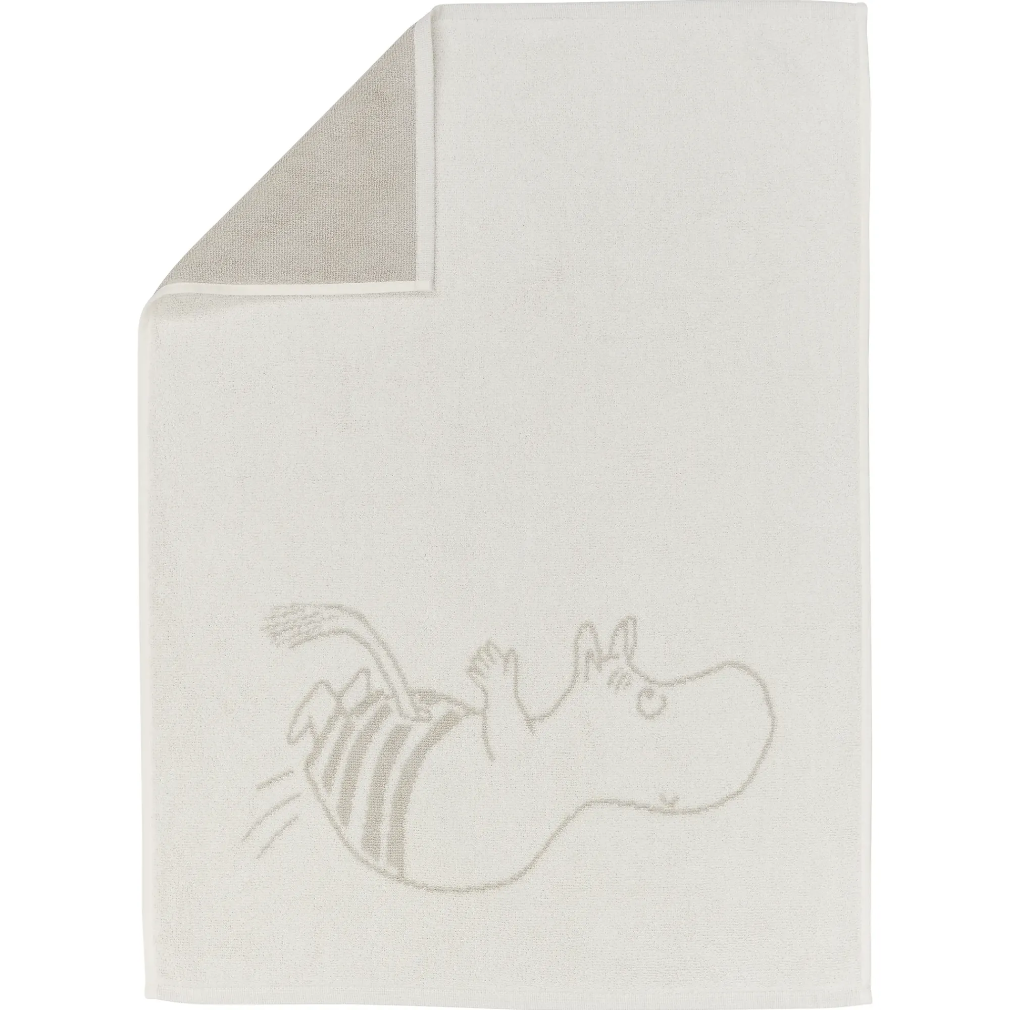Håndkle Mummi 50X70 Mummitrollet Hvit Gots-Moomin Arabia New