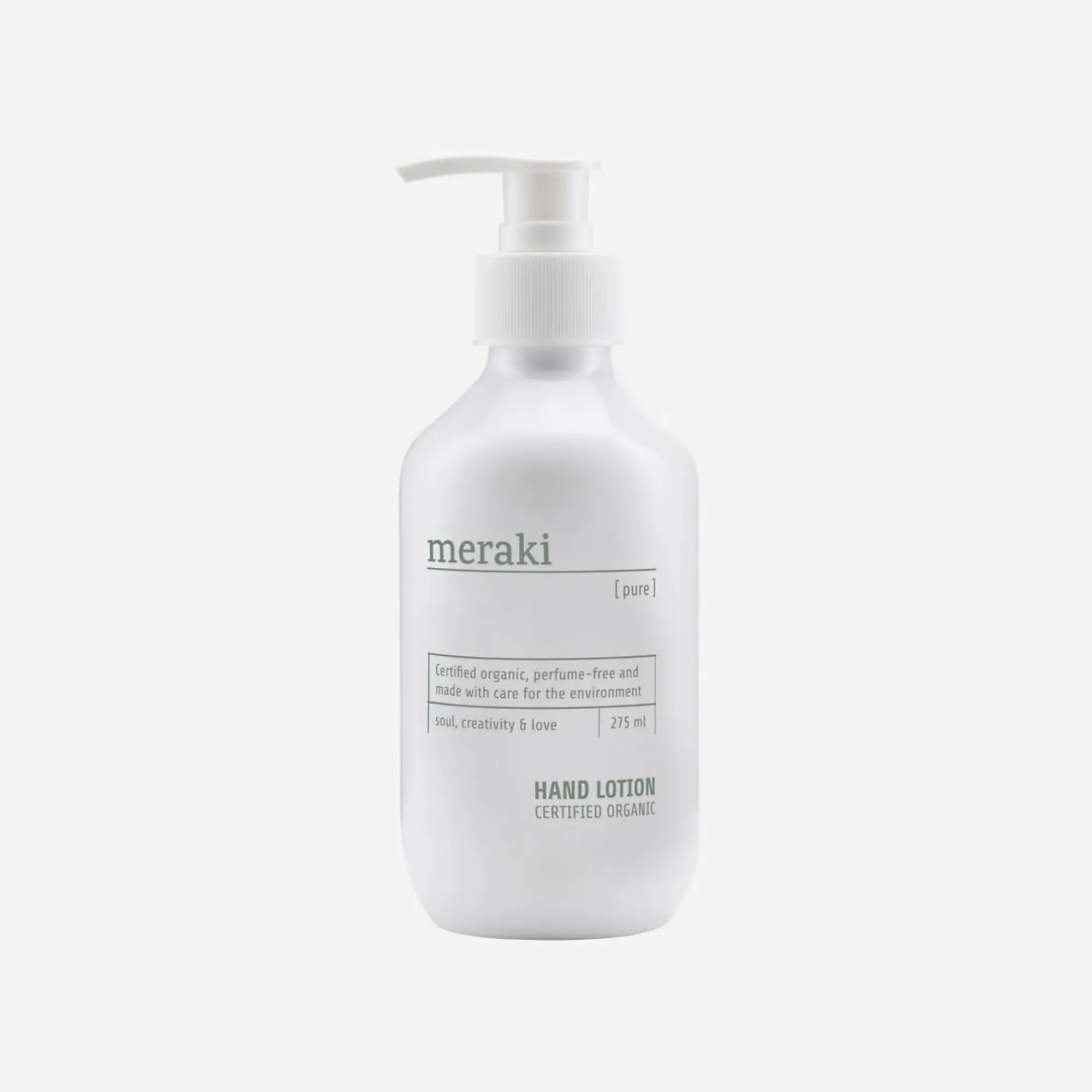 HÅNDKREM LOTION PUMPEFLASKE 0,275L- Outlet