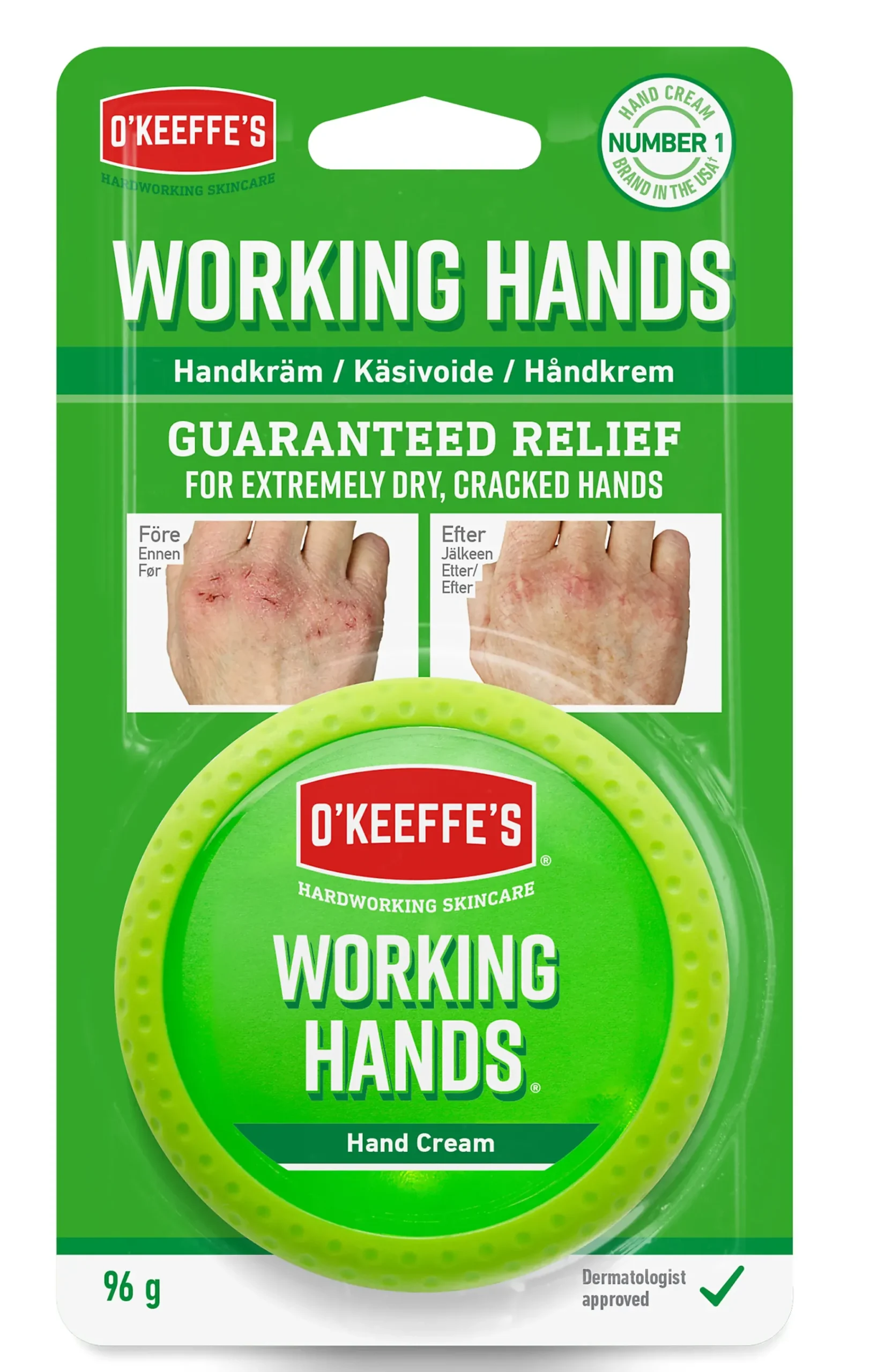 Håndkrem O Keeffes Working hands 96g-O'keeffe's
