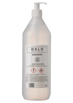 HÅNDSPRIT 80% PUMPETOPP 1L-Oslo håndverkdestilleri Online