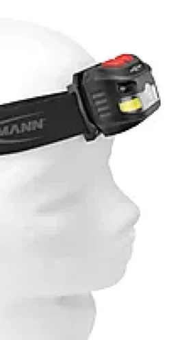 Hodelykt oppladbar med sensor 250lm-Ansmann Outlet