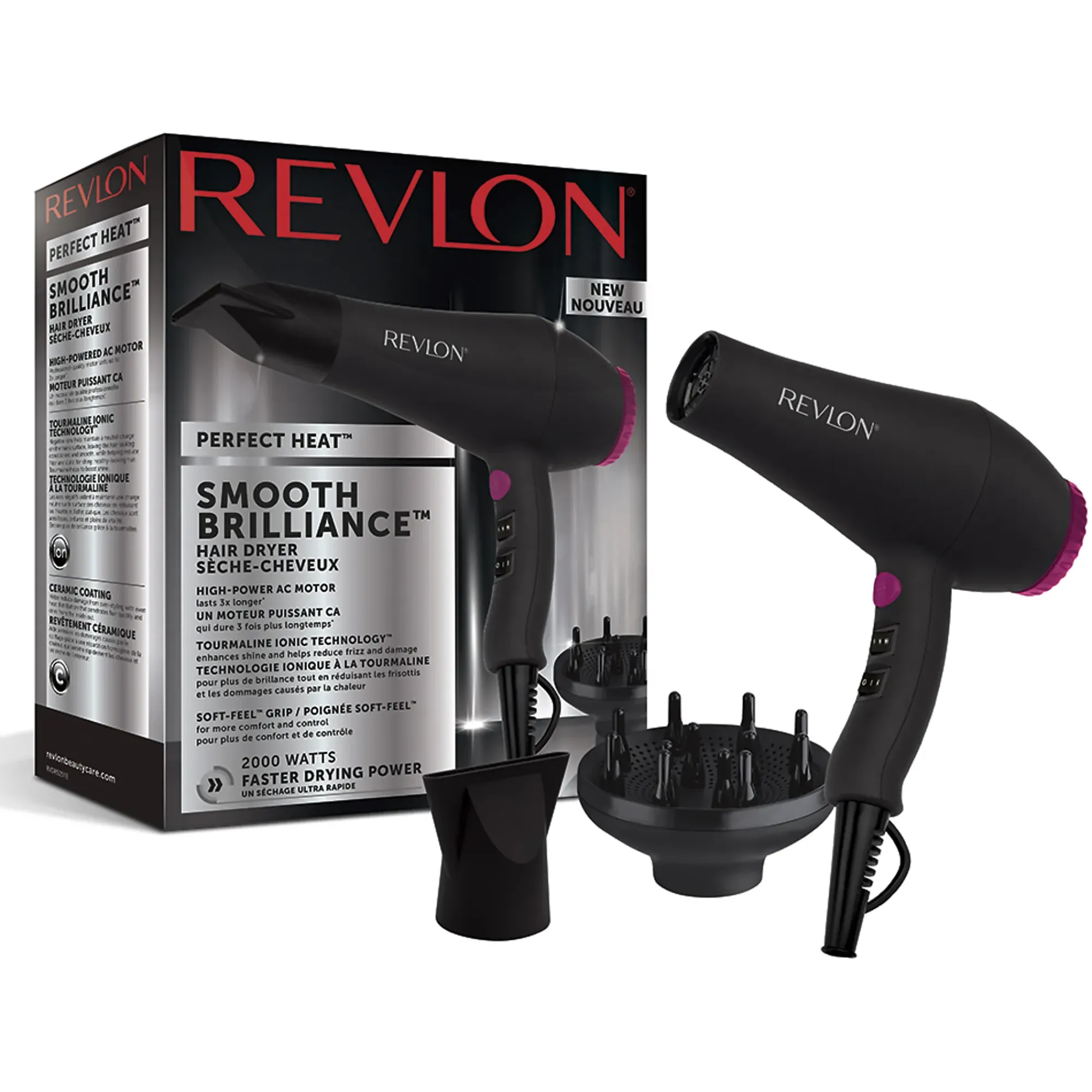 HÅRFØNER SMOOTH BRILLIANCE AC-Revlon Online