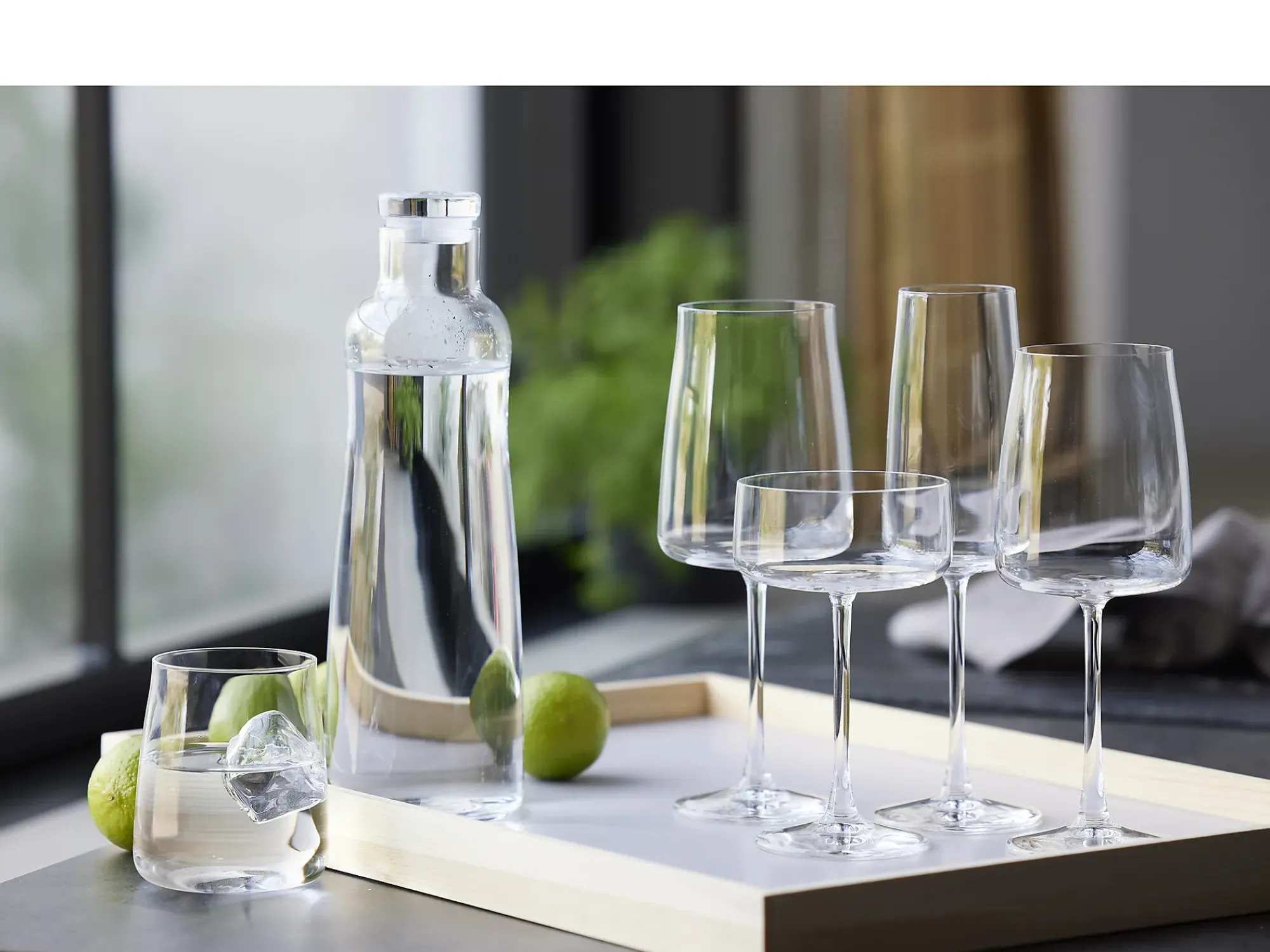 Hvitvinsglass Zero 43cl 4stk-Lyngby glas Discount