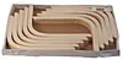 HYLLEKNEKT LAM BØK 175X200MM-Pn Beslag Best