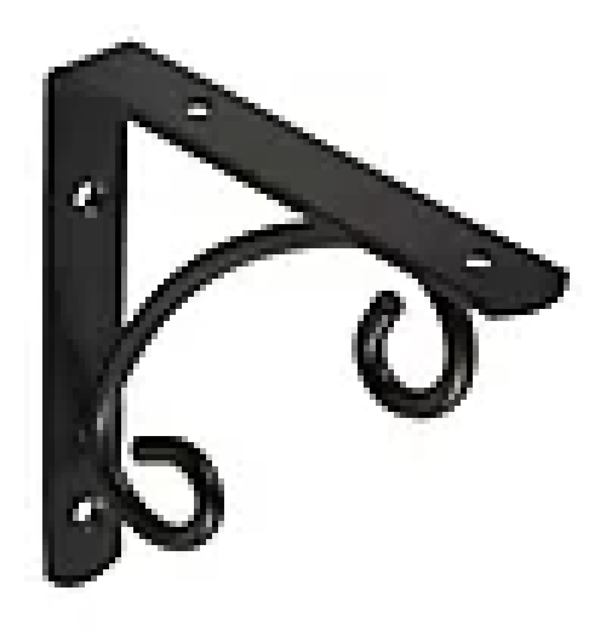 Hyllevinkel Denver 125x125mm-Pn Beslag Clearance