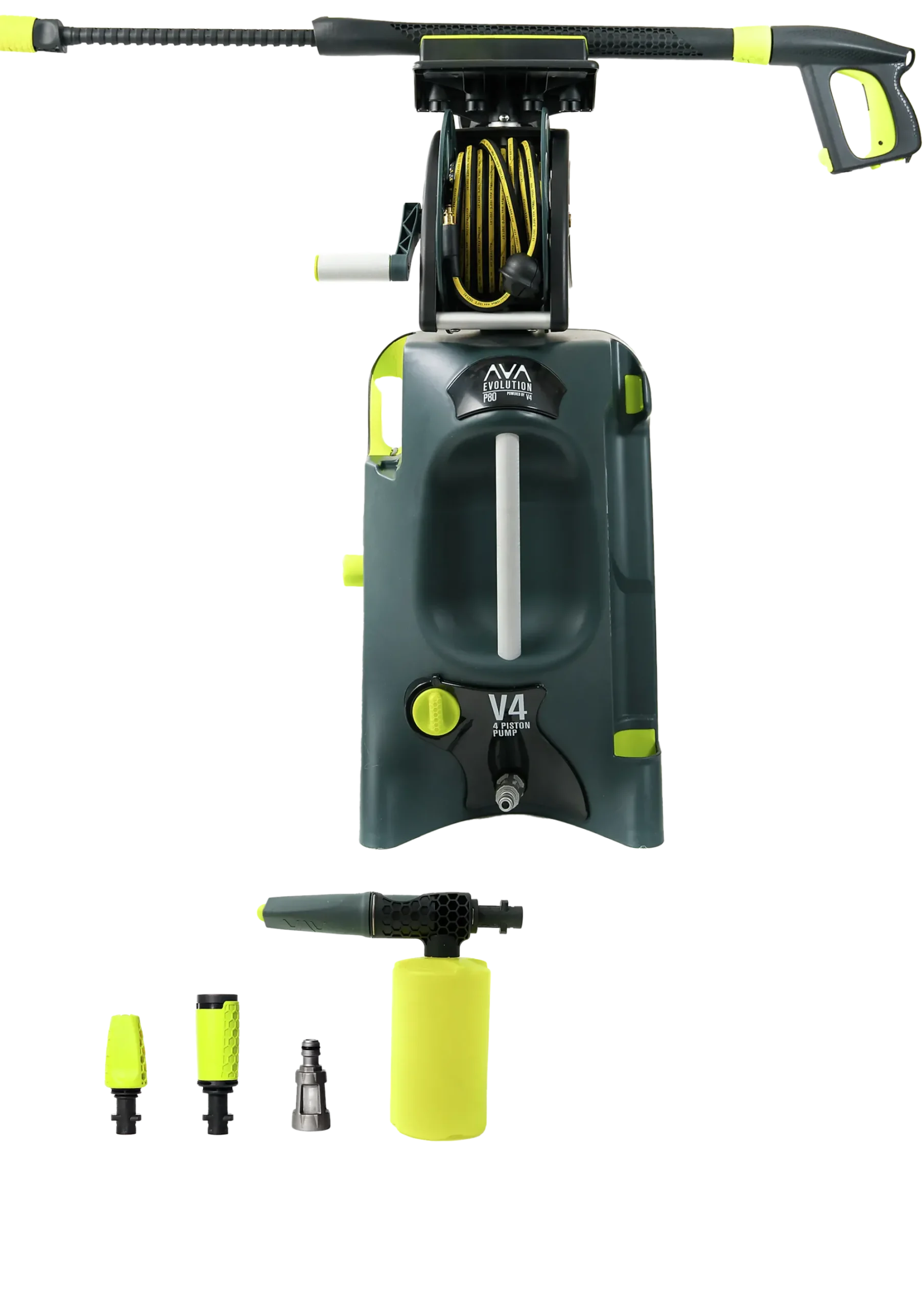HØYTRYKKSSPYLER EVOLUTION P80 LARGE BUNDLE 160 BAR/600 LITER-Ava Hot