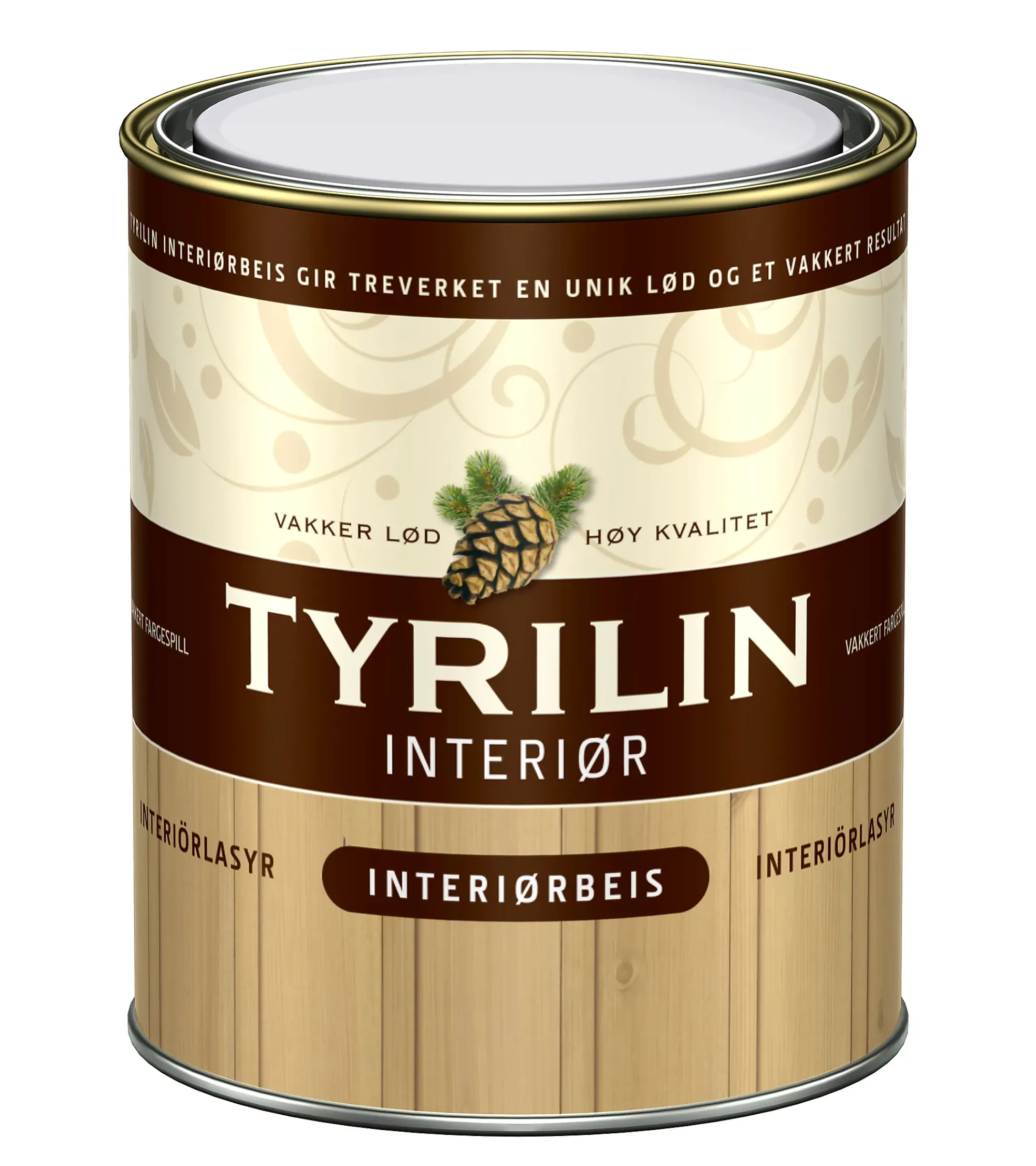 INTERIØRBEIS GUL-BASE 0,68L-Tyrilin Clearance