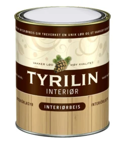 INTERIØRBEIS RØD-BASE 0,68L-Tyrilin Best