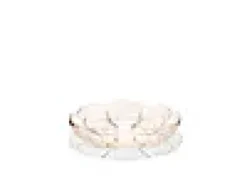 Isasjett ø16cm Toffee rose lily 2stk-Holmegaard